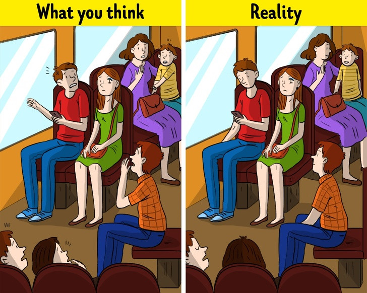 Một hiệu ứng mà nhiều người trải qua trong cuộc sống hàng ngày chính là có cảm giác dường như mọi người xung quanh đang nhìn chằm chằm vào bạn.