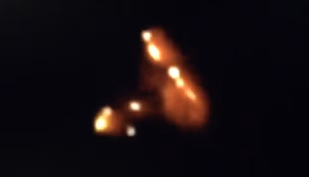 Vat the la nhu phao sang xuat hien gan Tram ISS