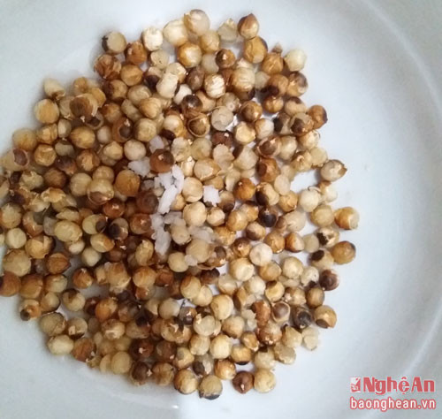 Cây chà uốm cho quả vào mùa thu.