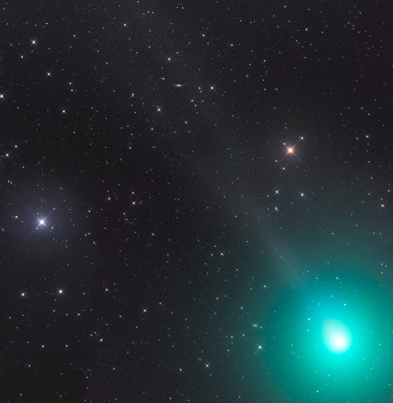 Anh moi nhat ve sao choi 46P/Wirtanen gay sung sot