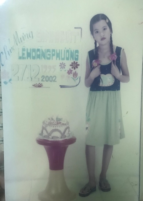 Tân Hoa hậu Hòa bình Việt Nam 2023 điệu đà ngày còn nhỏ. Ảnh: Instagram.