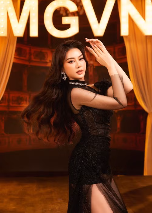 Nguyễn Hồng Diễm sở hữu gương mặt như búp bê. Cô cao 1m76, có số đo ba vòng 86-64-91 cm.