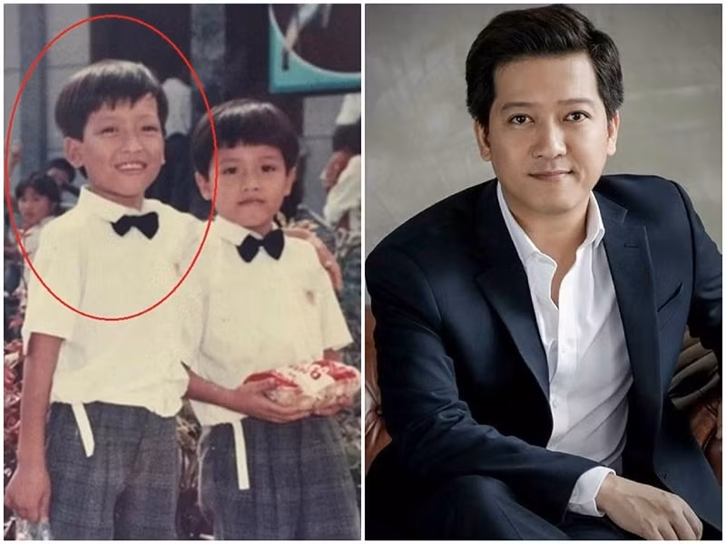 Ngày nhỏ, Trường Giang vừa đi học vừa đi mót mủ cao su, lượm củi khô. Trong căn nhà tranh, mỗi lần mưa, gia đình Trường Giang phải bê giường để tránh dột. Nhiều lần, đến bữa hết gạo, gia đình anh phải sang cầu cứu người thân. Ảnh: Vietnamnet.