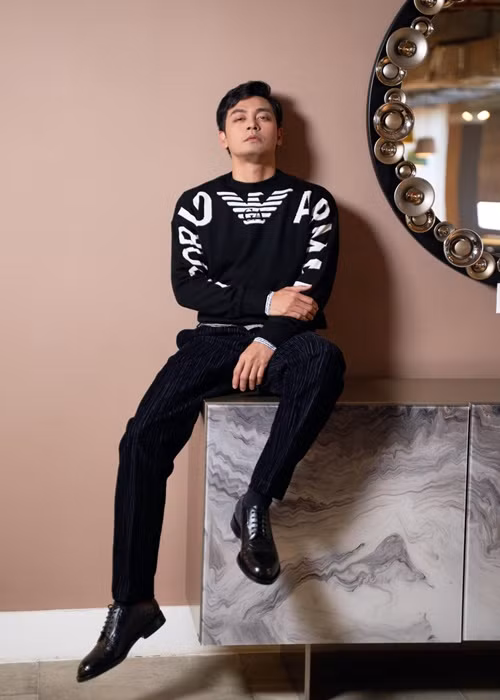 Ông bố ba con ngày càng phong độ.