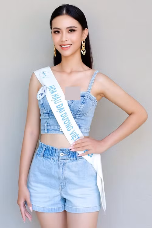 Vũ Dương Quỳnh Như là á hậu 2 Hoa hậu Đại dương Việt Nam 2023. Ảnh: Hoa hậu Đại dương Việt Nam.