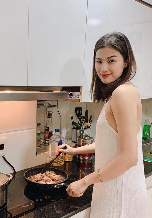 Cuộc sống của người đẹp đến từ Bắc Ninh đầy bình yên sau khi dừng thi nhan sắc. Ảnh: Instagram.