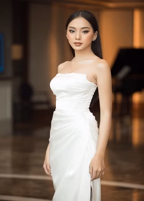 Fanpage Miss Universe Vietnam 2023 vừa đăng tải hình ảnh dự thi của Bích Thùy.