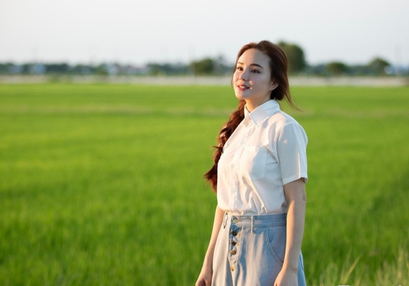 Vy Oanh là một trong những sao Việt vướng ồn ào với bà Phương Hằng năm 2021. Năm 2022, nữ ca sĩ gửi đơn đến Công an TP HCM tố giác bà Hằng có hành vi sử dụng mạng xã hội để đăng tải thông tin sai sự thật, vu khống, xúc phạm đến danh dự của cô và nhiều cá nhân, nghệ sĩ trong nước. Ảnh: Vietnamnet.