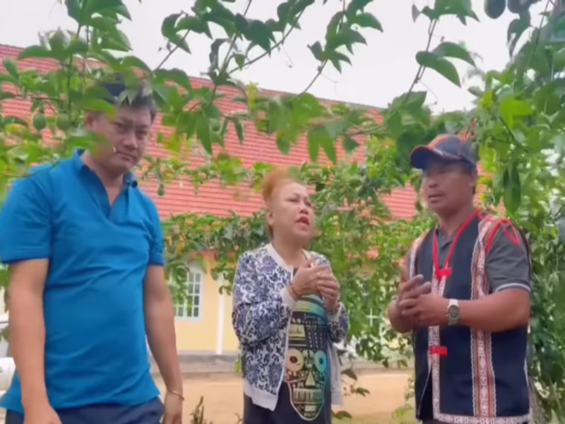 Ngoài chanh, Siu Black còn trồng cà phê. Ảnh chụp màn hình