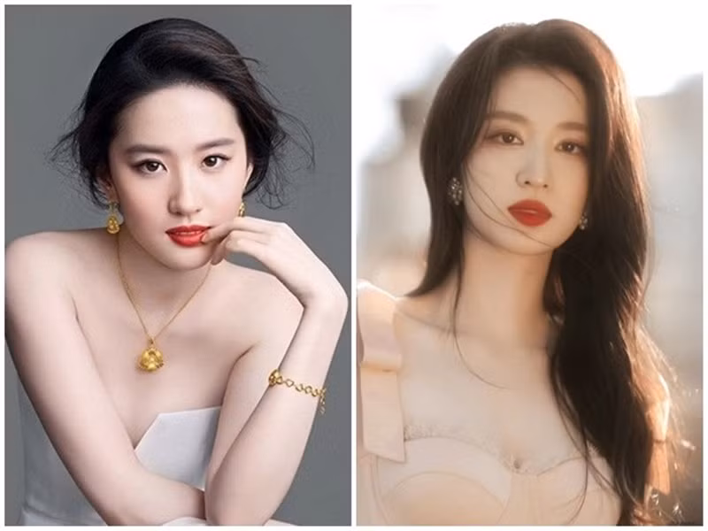 Vương Sở Nhiên được mệnh danh là bản sao của Lưu Diệc Phi. Ảnh: Vieton.