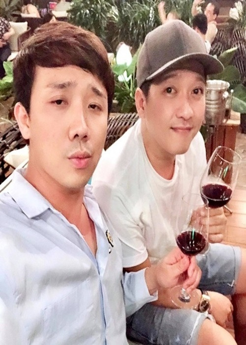 Từng có tin đồn Trường Giang và Trấn Thành bằng mặt không bằng lòng. Tuy nhiên, người trong cuộc lên tiếng phủ nhận. Ảnh: Vietnamnet.