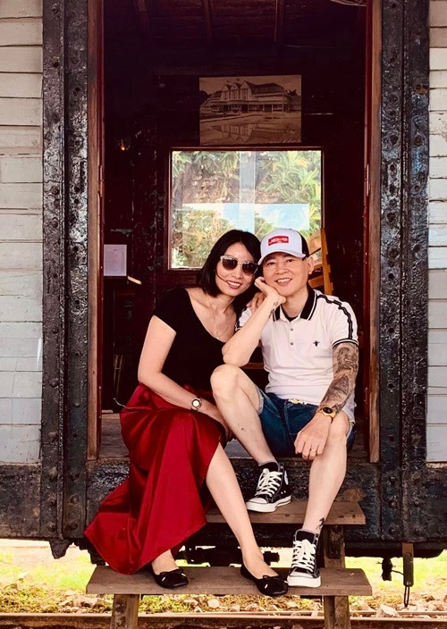Vợ chồng Tùng Dương thường xuyên đi du lịch cùng nhau.