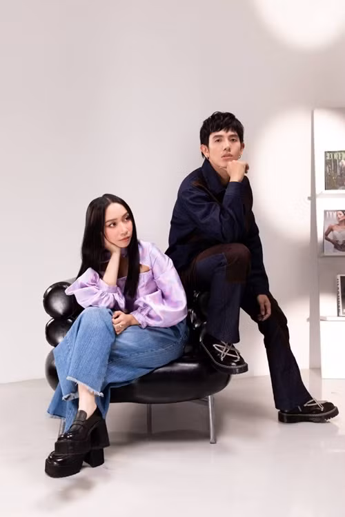 Trong cuộc phỏng vấn với Dân Trí, Mỹ Anh khen ngợi Quốc Tít là người rất tài năng. Ảnh: VOV.