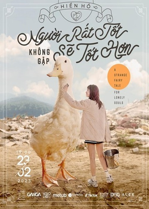 Tháng 2, Hiền Hồ ra mắt MV Người rất tốt, không gặp sẽ tốt hơn. Sản phẩm âm nhạc của cô không được khán giả đón nhận. Ảnh: FBNV.