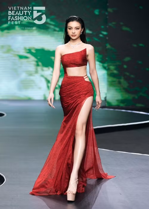 Trước khi đến với Hoa hậu Hòa bình Việt Nam 2023, Thùy Vi làm người mẫu.