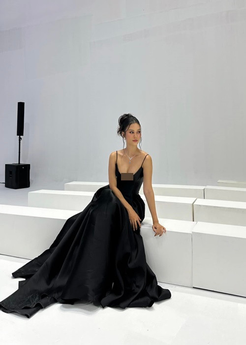 Chân dài đến từ Gia Lai hiện tại được đánh giá cao ở cuộc thi Miss Universe Vietnam 2023.