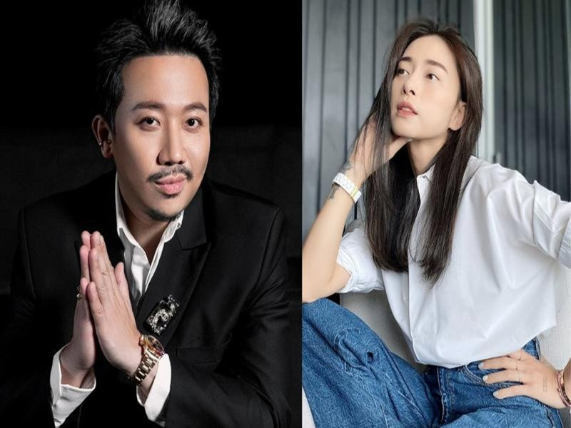 Trấn Thành chỉ có một năm học diễn xuất tại trường Sân Khấu - Điện ảnh. Anh bị buộc thôi học vì chạy show quá nhiều, nợ học phí. Trong khi đó, Ngô Thanh Vân không được đào tạo diễn xuất bài bản. Cô đóng phim sau khi làm người mẫu. Ảnh: Saostar.