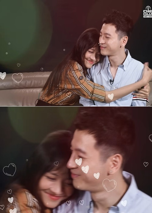 Khi Trương Mỹ Nhân mang bầu, Phí Ngọc Hưng đang trong giai đoạn tạo dựng sự nghiệp. Vì vậy, Trương Mỹ Nhân mong người yêu chọn sự nghiệp và cô sẵn sàng làm mẹ đơn thân. Phí Ngọc Hưng vẫn lựa chọn bên Trương Mỹ Nhân. Ảnh: Yan.