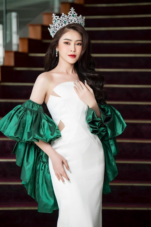Quách Lý Kim Thảo cũng là gương mặt cũ ở Miss Universe Vietnam 2023.