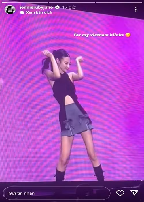 BlackPink chia sẻ, họ vô tình thấy clip cover bài hát này trên mạng xã hội và nhận ra đó là một bài hát đến từ Việt Nam. Vì vậy, BlackPink học nhảy cover để dành tặng khán giả Việt Nam. Ảnh: Đại Đoàn Kết.