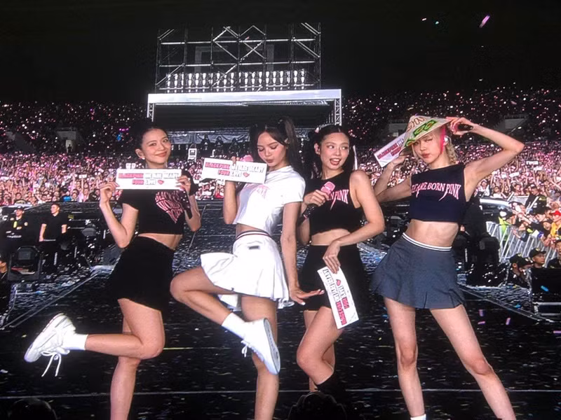 Ngày 29 và 30/7, tại Hà Nội, concert BlackPink diễn ra thành công. Ảnh: Người Đưa Tin.