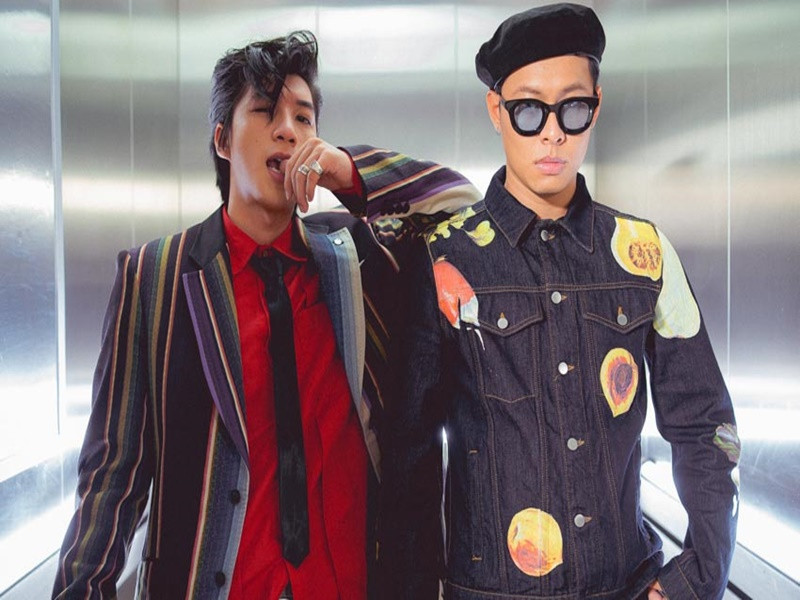 Cả hai từng hợp tác trong MV Dynamic duo ra mắt năm 2022. Ảnh: Doanh Nhân Plus.