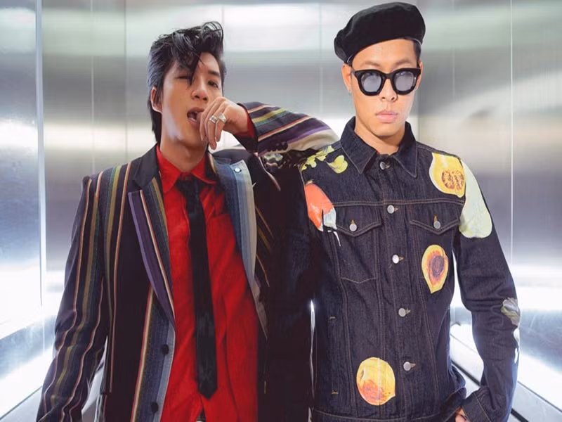 Cả hai từng hợp tác trong MV Dynamic duo ra mắt năm 2022. Ảnh: Doanh Nhân Plus.