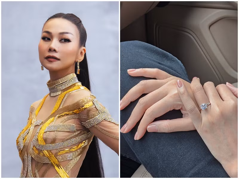  Siêu mẫu Thanh Hằng vừa nhận lời cầu hôn của bạn trai. Người đẹp chia sẻ, cô sẽ kết hôn rồi mới tính đến chuyện có con. Ảnh: FBNV.