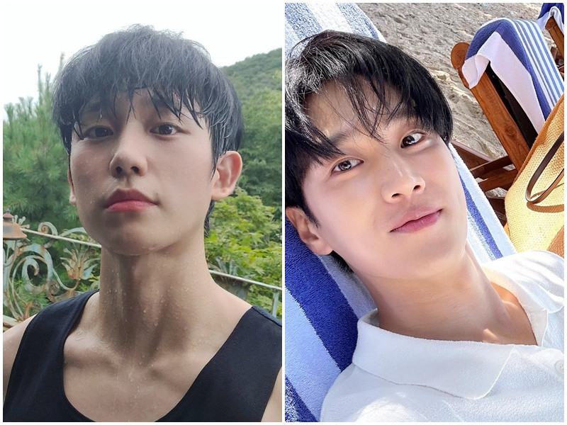 Cả hai sở hữu gương mặt điển trai, nam tính. Ảnh: Instagram.