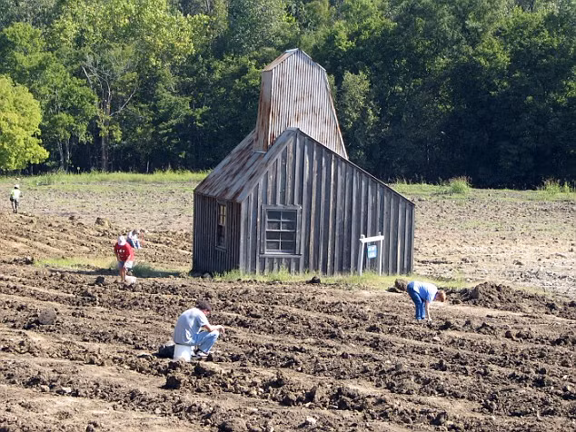 Kiên trì, nhẫn nại cộng thêm may mắn, ai cũng có cơ hội sở hữu một viên kim cương do chính mình đào được khi đến đây.