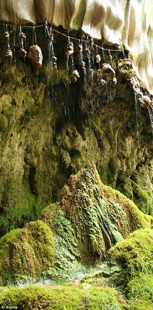 Như vậy, các đồ vật bị hóa đá cũng tương tự như quá trình tạo ra thạch nhũ và măng đá, chỉ khác là tốc độ vôi hóa nhanh hơn rất nhiều. Trung bình một con gấu Teddy nhỏ sẽ bị hóa đá trong vòng từ 3 đến 5 tháng.