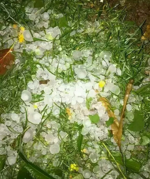 Gần đây, Trung Quốc liên tục diễn ra những cơn mưa đá kỷ lục, có viên đá to bằng quả trứng gà gây khiếp đảm cho người dân.