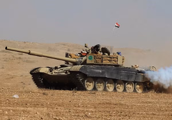 Cùng lúc, các lực lượng Iraq cũng quét sạch nhóm IS ra khỏi các ngôi làng Rahal, Jabarh, Hossein Idris, al-Mala và al-Majid phía tây nam thành phố Tal Afar. Ảnh: FNA.