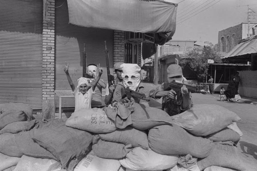 Lực lượng Vệ binh Cách mạng Iran ở Khorramshahr. Ảnh: ATI.