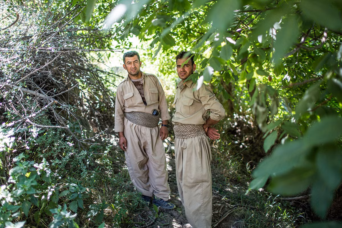 Nhiều người Kurd Iran thuộc Đảng KDPI đã sống ở khu vực biên giới với Iraq trong suốt nhiều năm. Ảnh: AJ.