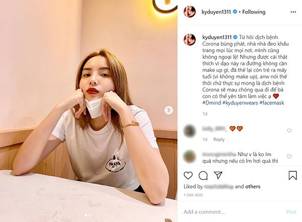 Ky Duyen khoe anh khang dinh khong make up nhung dan tinh lai thay sai sai