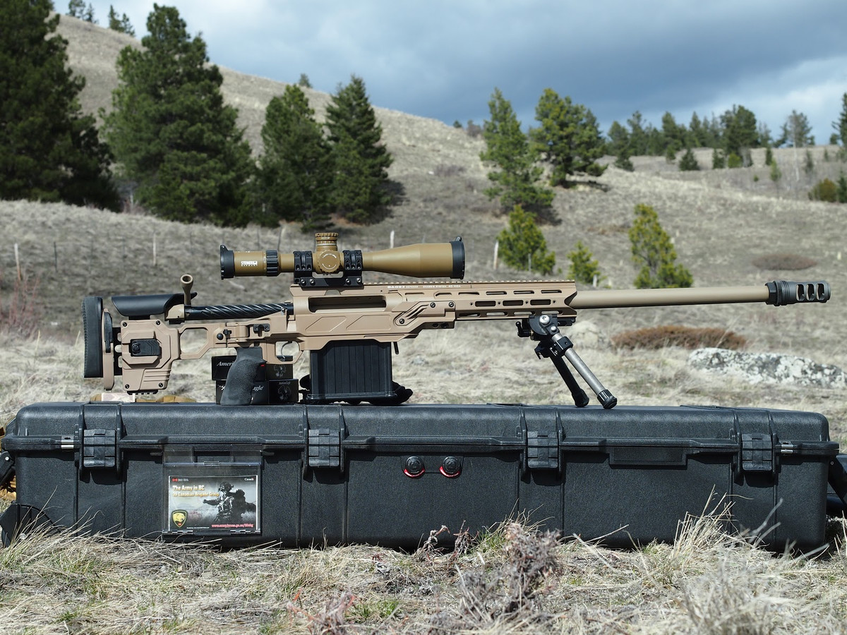 Quay lại với LRT-3, mẫu súng trường bắn tỉa này có chiều dài cơ sở khoảng 1.333 mm, nặng 11,4 kg và trang bị hộp đạn 5 viên, được thiết kế để sử dụng hiệu quả trong các hoạt động chống khủng bố trong môi trường tác chiến đô thị và rừng núi. Ảnh: blogspot.com.