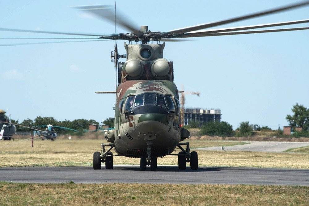 Mi-26T2V có thể thực hiện các nhiệm vụ cả ngày lẫn đêm tại những khu vực có địa hình phức tạp và trong mọi điều kiện thời tiết. Ảnh: rg.ru.