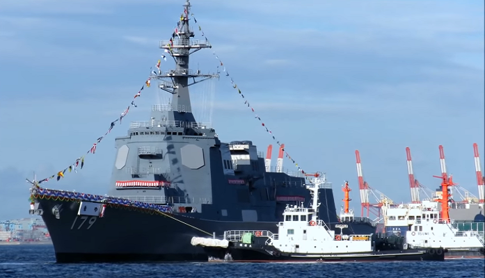 Sau khi đi vào hoạt động, JS Maya sẽ là tàu chiến hiện đại nhất trong biên chế Nhật Bản, góp phần nâng cao sức mạnh chiến đấu của lực lượng JMSDF. Ảnh: Youtube.