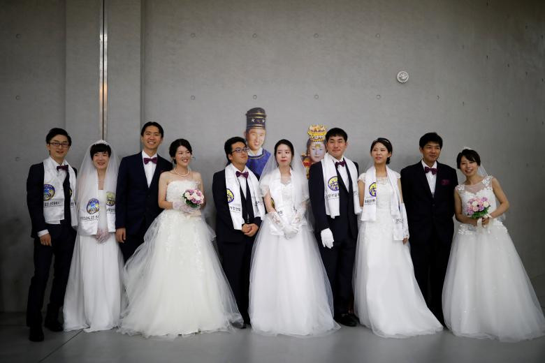 Kinh ngac dam cuoi tap the cua hang nghin cap doi tai Han Quoc-Hinh-7