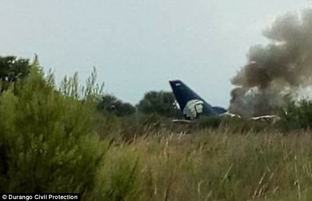 Hien truong may bay roi tai Mexico, 101 nguoi thoat chet than ky-Hinh-5