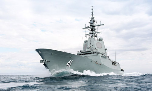 Những chiếc tàu khu trục lớp Hobart này dự kiến sẽ được đưa vào thay thế 6 tàu khu trục tên lửa dẫn đường lớp Adelaide hiện vẫn đang phục vụ trong Hải quân Australia. Ảnh: defpost.com.