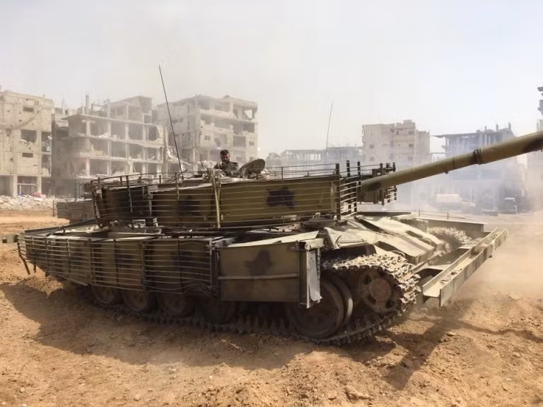 “Các binh sĩ này sẽ tham gia vào chiến dịch tái chiếm vùng nông thôn phía Bắc Latakia, đồng bằng al-Ghaab và khu Jisr al-Shughour”, nguồn tin cho hay. Ảnh: AMN.