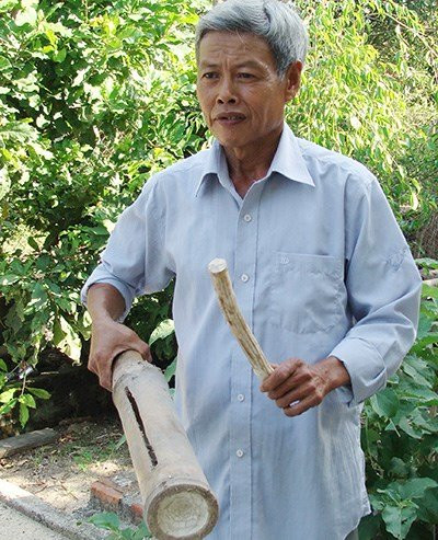 Chién tích vay bát cảu tạc bàng mõ làng ỏ Quảng Ngãi-Hinh-2