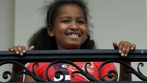 Sasha Obama (14/05/2009).