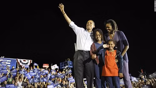 Những ngày trước khi ông Obama đắc cử (01/11/2008). 