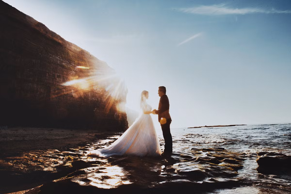 Từ lâu, Lý Sơn đã trở thành địa điểm du lịch và chụp ảnh cưới quen thuộc của các cặp đôi đến từ khắp mọi miền đất nước.