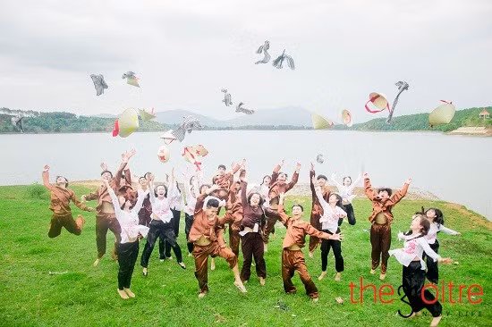 Những hình ảnh này được ghi lại tại đồng ruộng thuộc biển hồ Pleiku (Gia Lai).