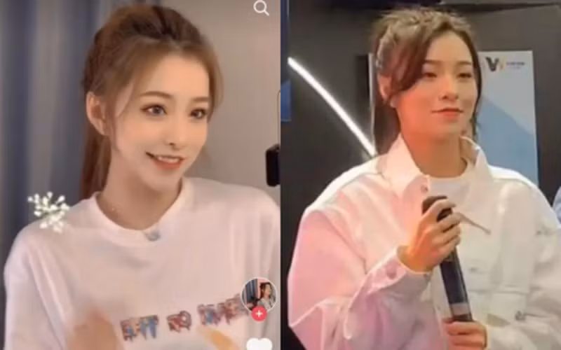 Lưu Tư Dao ngoài đời sở hữu diện mạo "mặt vuông". Cô cũng không trẻ trung tràn đầy sức sống như trên mạng, trên sóng livestream.