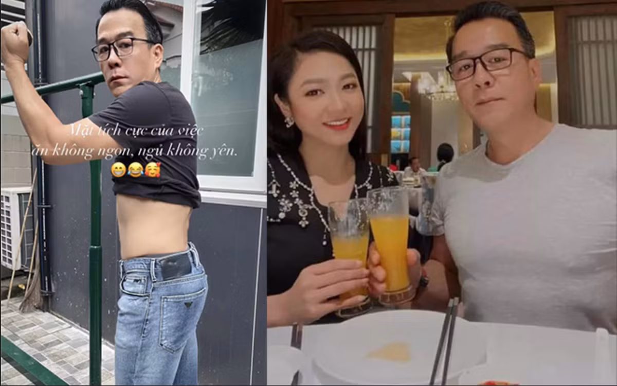 Bên cạnh hình ảnh, Thắng Ngô còn chia sẻ dòng trạng thái ẩn ý về tình trạng cơ thể và tinh thần ở thời điểm hiện tại: "Mặt tích cực của việc ăn không ngon, ngủ không yên".